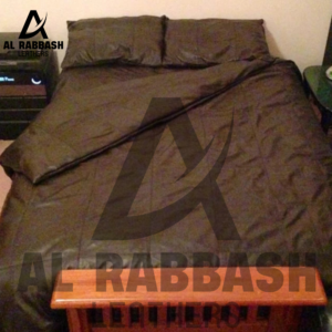 Soft Sheep Real Leather Bed Sheet with Two Pillow Covers, 100% Genuine Sheepskin