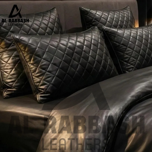 Leather Bedding Set With Pillowes - Image 6