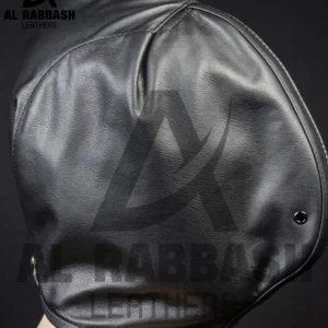 Genuine Leather Lined Bag Hood | Handmade Breathable Full Head Cover by AL Rabbash Leathers