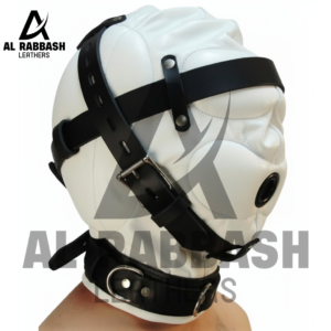 Leather Bondage Sensory Deprivation Hood