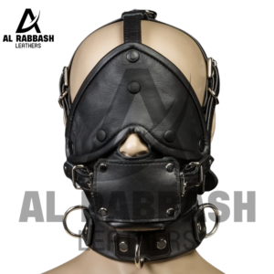 Bishop Head Harness – Leather Bondage Headgear