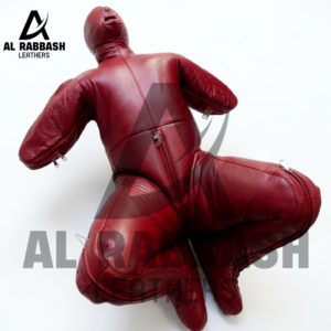 Leather Bondage BDSM Restriction Suit