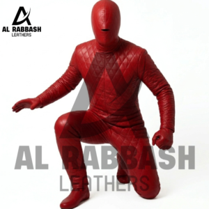Quilted Leather BDSM Bondage Suit