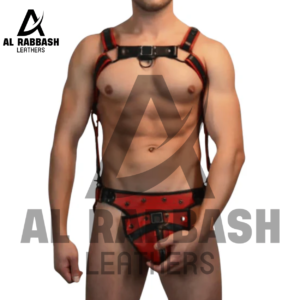 Men’s Leather Harness with Jockstrap
