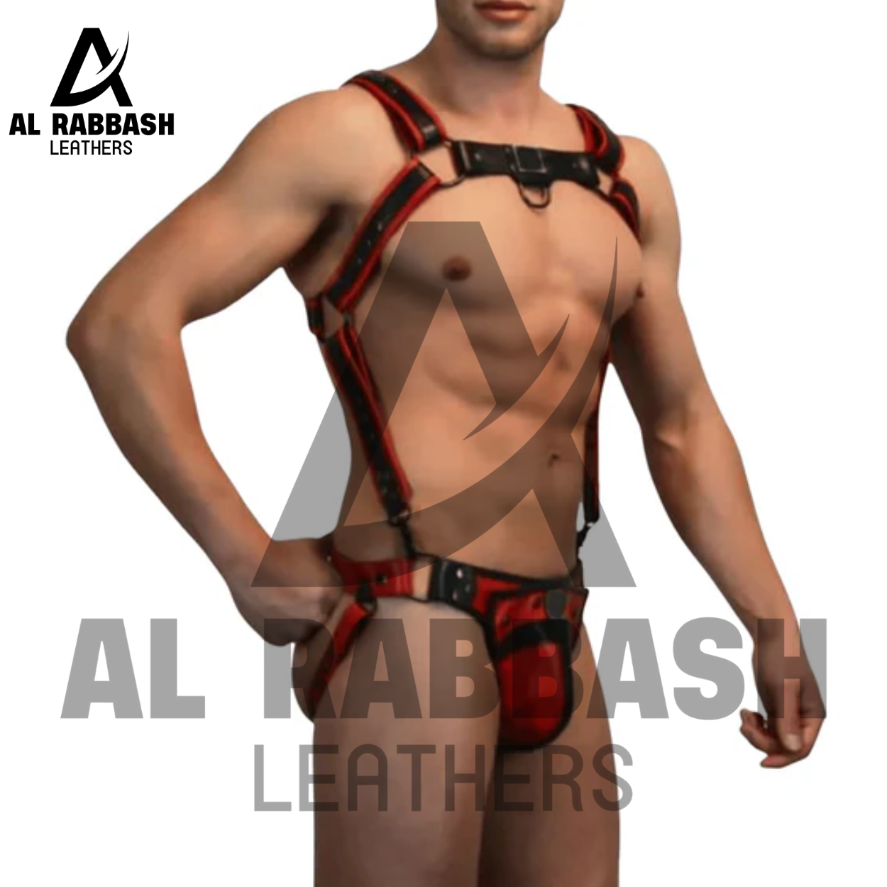 Men’s Leather Harness with Jockstrap - Image 5
