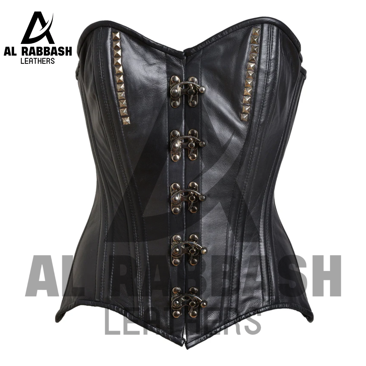 Leather Studded Corset