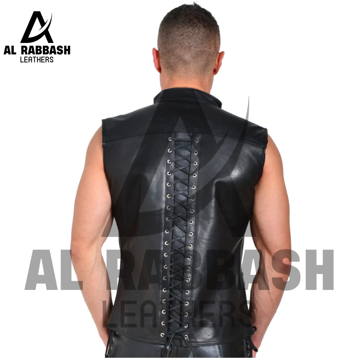 Leather Warrior Sleeveless Top - Image 3
