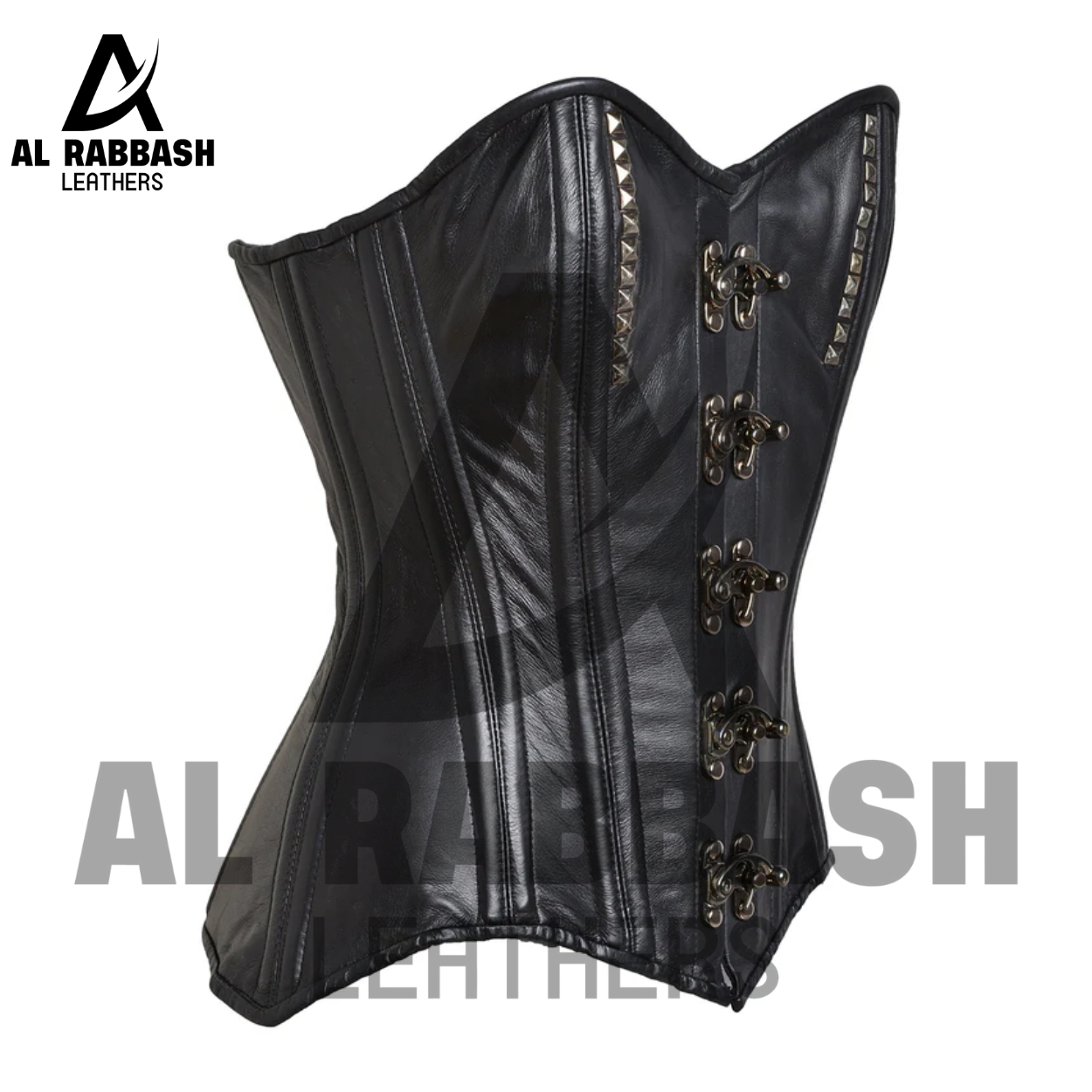 Leather Studded Corset - Image 9