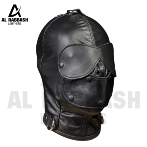 Deluxe Leather Tight Hood Perforated