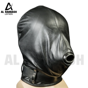 Leather Breath Control Hood