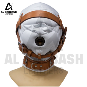 Leather Bondage Sensory Deprivation Hood
