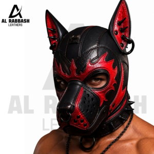 Leather Bondage Puppy Hood