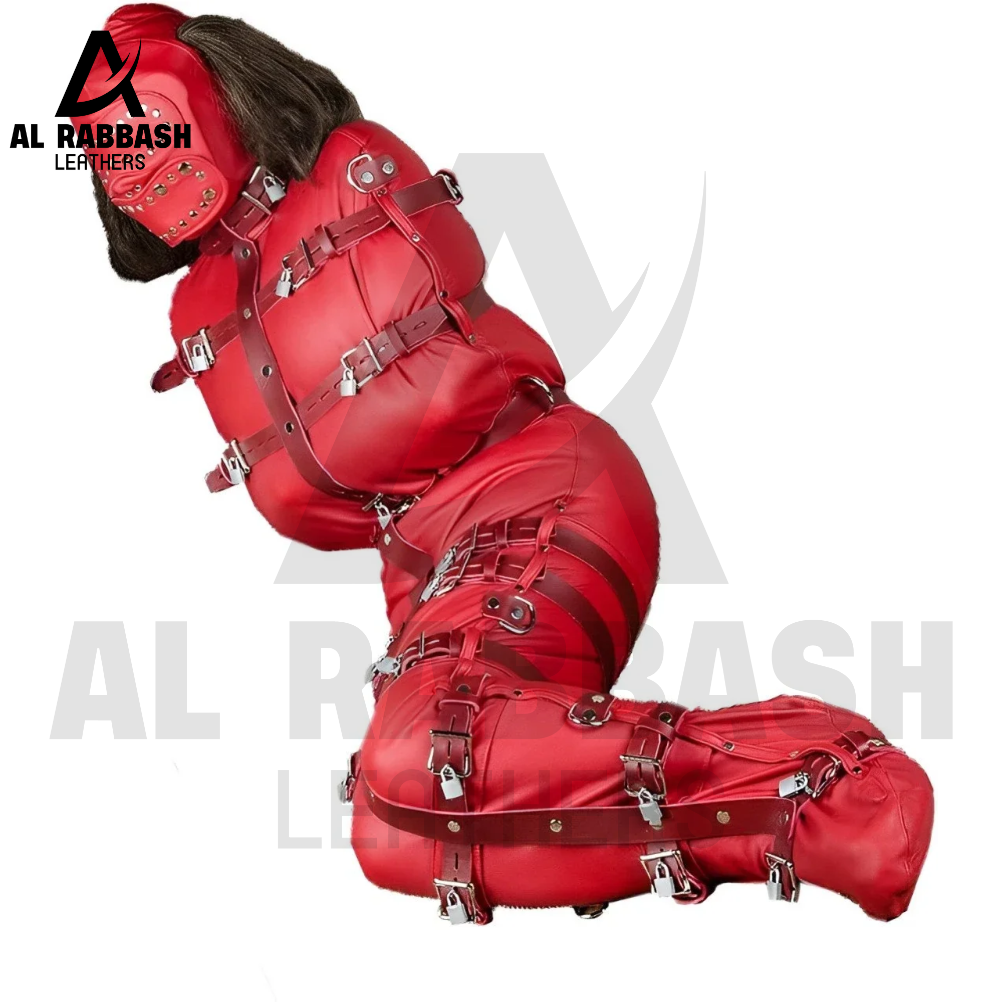 Red Leather Restraint Sleep Sack